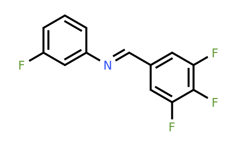CAS 1202493-05-7 | 3-Fluoro-N-(3,4,5-trifluorobenzylidene)aniline