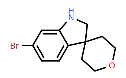 CAS 1202765-56-7 | 6-Bromo-2',3',5',6'-tetrahydrospiro[indoline-3,4'-pyran]