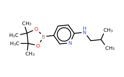 CAS 1202805-25-1 | N-isobutyl-5-(4,4,5,5-tetramethyl-1,3,2-dioxaborolan-2-YL)pyridin-2-amine