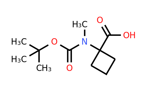 CAS 1202858-82-9 | 1-[Boc-(methyl)amino]cyclobutanecarboxylic acid
