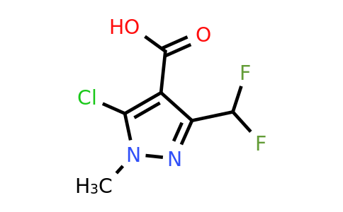 CAS 1202993-11-0 | 5-Chloro-3-(difluoromethyl)-1-methyl-1H-pyrazole-4-carboxylic acid