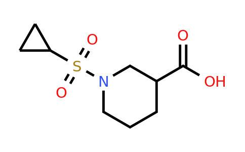 CAS 1203045-74-2 | 1-(cyclopropylsulfonyl)piperidine-3-carboxylic acid