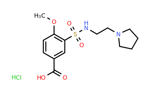 CAS 1203154-44-2 | 4-Methoxy-3-{[2-(pyrrolidin-1-yl)ethyl]sulfamoyl}benzoic acid hydrochloride