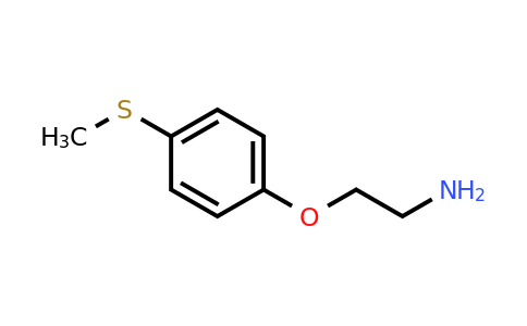 CAS 1203188-22-0 | 2-[4-(Methylthio)phenoxy]ethylamine