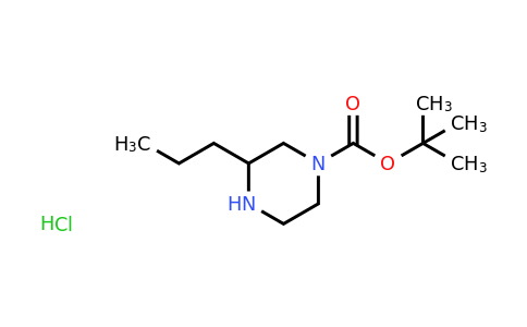 CAS 1203301-84-1 | tert-butyl 3-propylpiperazine-1-carboxylate hydrochloride