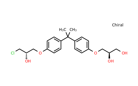 CAS 1203490-23-6 | (R)-3-(4-(2-(4-((S)-3-Chloro-2-hydroxypropoxy)phenyl)propan-2-yl)phenoxy)propane-1,2-diol