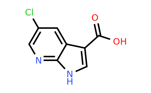 CAS 1203498-99-0 | 5-chloro-1H-pyrrolo[2,3-b]pyridine-3-carboxylic acid