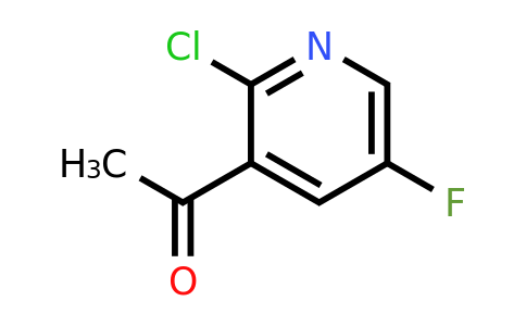 CAS 1203499-12-0 | 1-(2-Chloro-5-fluoropyridin-3-YL)ethanone