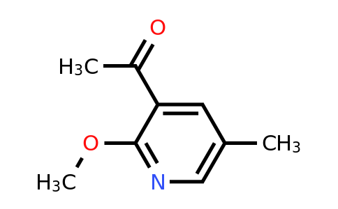 CAS 1203499-64-2 | 1-(2-Methoxy-5-methylpyridin-3-YL)ethanone