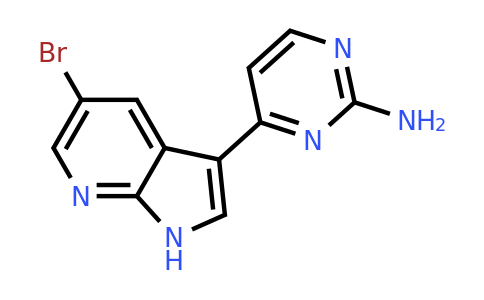 CAS 1203565-13-2 | 4-(5-Bromo-1H-pyrrolo[2,3-b]pyridin-3-yl)pyrimidin-2-amine