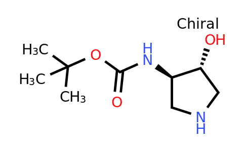 CAS 1203566-77-1 | tert-butyl N-[(3R,4R)-4-hydroxypyrrolidin-3-yl]carbamate
