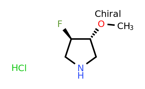 CAS 1203566-98-6 | trans-4-fluoro-3-methoxypyrrolidine hydrochloride