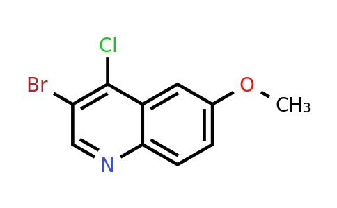 CAS 1203579-29-6 | 3-Bromo-4-chloro-6-methoxyquinoline