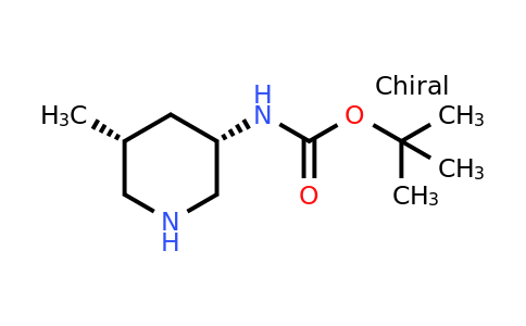 CAS 1203651-07-3 | tert-butyl N-[(3S,5R)-5-methylpiperidin-3-yl]carbamate