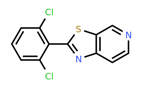 CAS 1203681-45-1 | 2-(2,6-Dichlorophenyl)thiazolo[5,4-c]pyridine