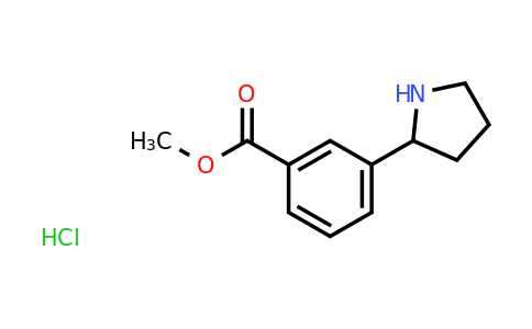 CAS 1203681-53-1 | 3-Pyrrolidin-2-yl-benzoic acid methyl ester hydrochloride