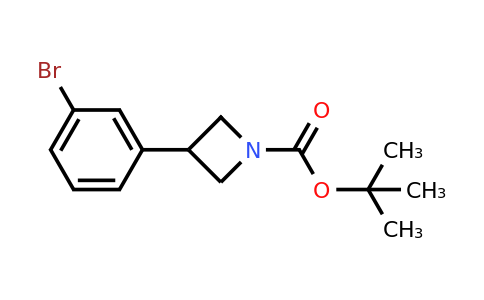 CAS 1203681-54-2 | tert-Butyl 3-(3-bromophenyl)azetidine-1-carboxylate