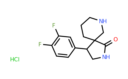 CAS 1203684-32-5 | 4-(3,4-Difluorophenyl)-2,7-diazaspiro[4.5]decan-1-one hydrochloride