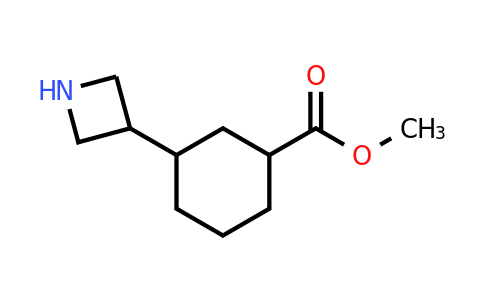 CAS 1203796-67-1 | Methyl 3-(azetidin-3-yl)cyclohexanecarboxylate
