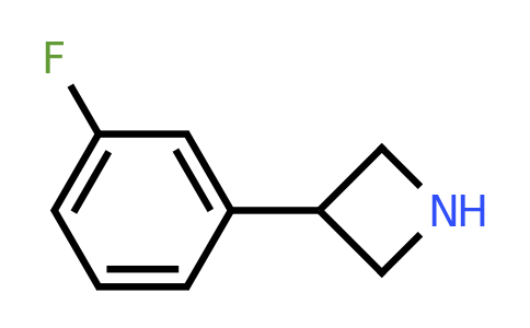 CAS 1203798-80-4 | 3-(3-Fluorophenyl)azetidine