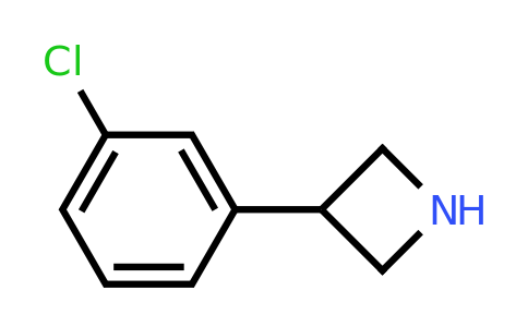 CAS 1203798-86-0 | 3-(3-Chlorophenyl)azetidine