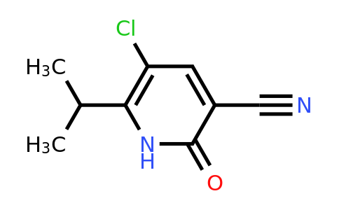 CAS 1203898-28-5 | 5-Chloro-6-isopropyl-2-oxo-1,2-dihydropyridine-3-carbonitrile