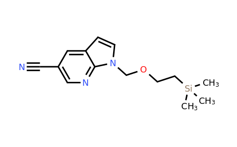 CAS 1203953-27-8 | 1-{[2-(trimethylsilyl)ethoxy]methyl}-1h-pyrrolo[2,3-b]pyridine-5-carbonitrile