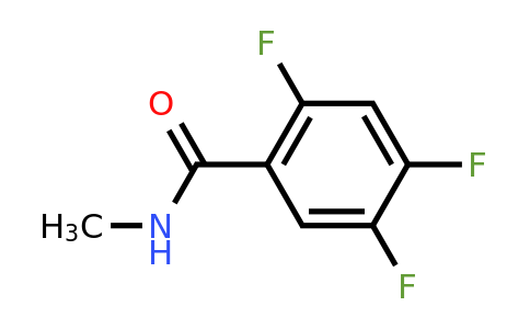 CAS 1203954-79-3 | 2,4,5-Trifluoro-N-methyl-benzamide