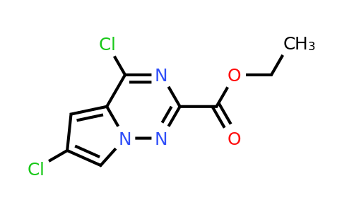CAS 1204246-78-5 | ethyl 4,6-dichloropyrrolo[2,1-f][1,2,4]triazine-2-carboxylate