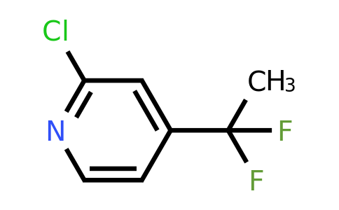 CAS 1204295-63-5 | 2-chloro-4-(1,1-difluoroethyl)pyridine