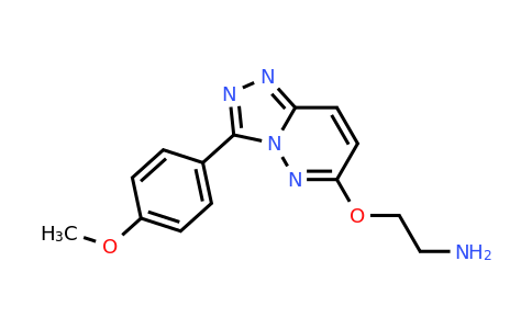 CAS 1204296-37-6 | (2-{[3-(4-methoxyphenyl)[1,2,4]triazolo[4,3-b]pyridazin-6-yl]oxy}ethyl)amine