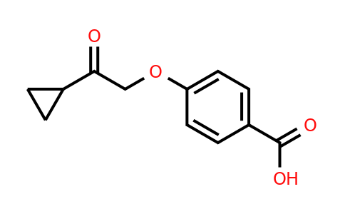 CAS 1204296-48-9 | 4-(2-Cyclopropyl-2-oxoethoxy)benzoic acid
