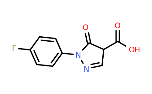 1-(4-fluorophenyl)-5-oxo-4,5-dihydro-1H-pyrazole-4-carboxylic acid
