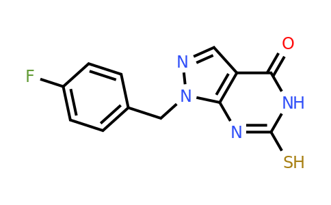 CAS 1204298-15-6 | 1-(4-fluorobenzyl)-6-mercapto-1,5-dihydro-4H-pyrazolo[3,4-d]pyrimidin-4-one