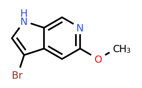 CAS 1204298-60-1 | 3-bromo-5-methoxy-1H-pyrrolo[2,3-c]pyridine