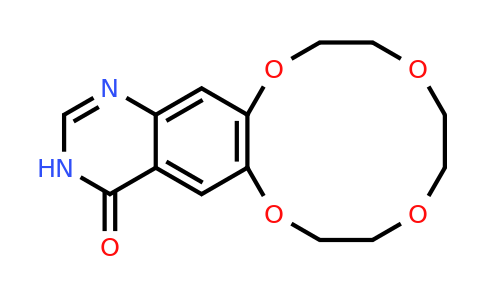 CAS 1204313-57-4 | 3H,4H,7H,8H,10H,11H,13H,14H-1,4,7,10-tetraoxacyclododeca[2,3-g]quinazolin-4-one