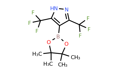 CAS 1204334-20-2 | 3,5-Bis(trifluoromethyl)-pyrazole-4-boronic acid pinacol ester