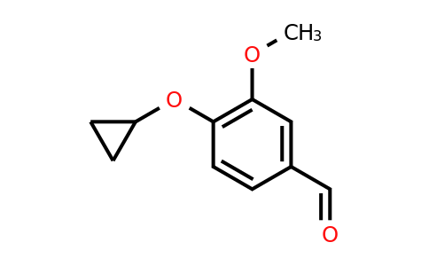 CAS 1204415-66-6 | 4-Cyclopropoxy-3-methoxybenzaldehyde