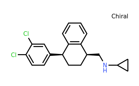 CAS 1204512-57-1 | N-(((1S,4S)-4-(3,4-Dichlorophenyl)-1,2,3,4-tetrahydronaphthalen-1-yl)methyl)cyclopropanamine