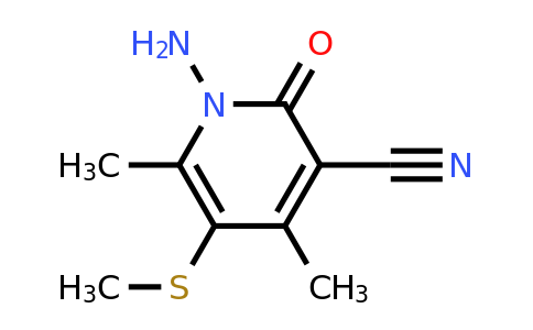 CAS 120456-35-1 | 1-amino-4,6-dimethyl-5-(methylsulfanyl)-2-oxo-1,2-dihydropyridine-3-carbonitrile