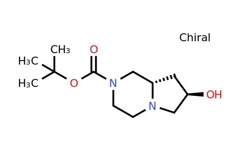 CAS 1204603-42-8 | tert-butyl (7R,8aS)-7-hydroxy-octahydropyrrolo[1,2-a]piperazine-2-carboxylate