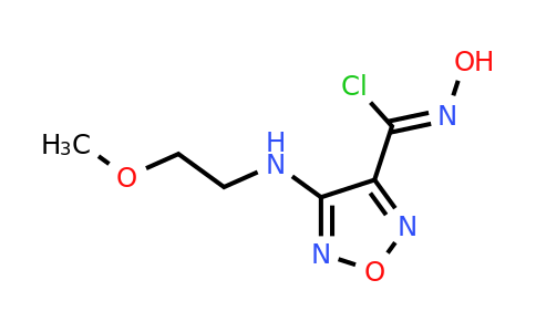 CAS 1204669-61-3 | (Z)-N-hydroxy-4-[(2-methoxyethyl)amino]-1,2,5-oxadiazole-3-carbonimidoyl chloride