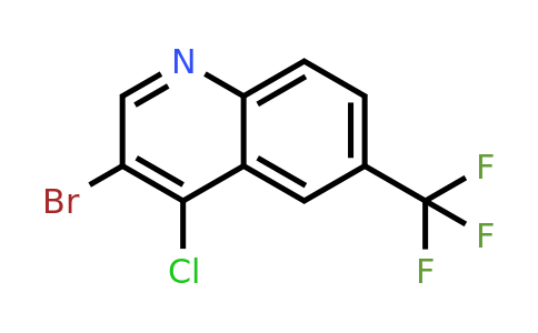 CAS 1204810-99-0 | 3-Bromo-4-chloro-6-(trifluoromethyl)quinoline