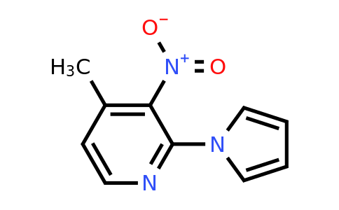 CAS 120494-05-5 | 4-Methyl-3-nitro-2-(1H-pyrrol-1-yl)pyridine