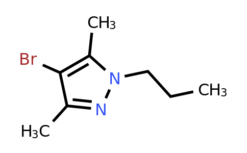 CAS 1205195-05-6 | 4-bromo-3,5-dimethyl-1-propyl-1H-pyrazole
