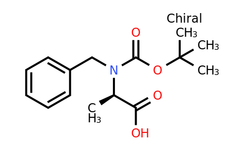 CAS 120571-59-7 | (R)-2-(Benzyl(tert-butoxycarbonyl)amino)propanoic acid