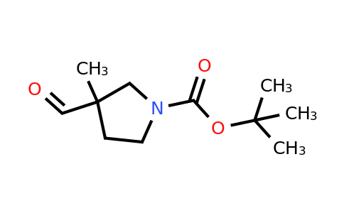 CAS 1205748-72-6 | tert-butyl 3-formyl-3-methylpyrrolidine-1-carboxylate