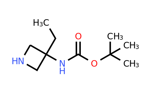 CAS 1205749-14-9 | tert-butyl N-(3-ethylazetidin-3-yl)carbamate