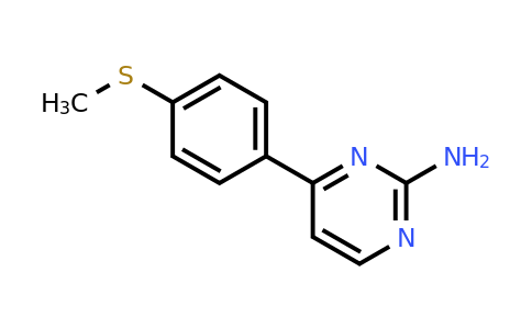 CAS 1206108-75-9 | 4-(4-(Methylthio)phenyl)pyrimidin-2-amine