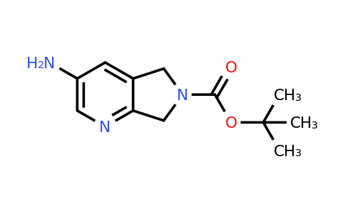 CAS 1206248-54-5 | tert-butyl 3-amino-5H,6H,7H-pyrrolo[3,4-b]pyridine-6-carboxylate
